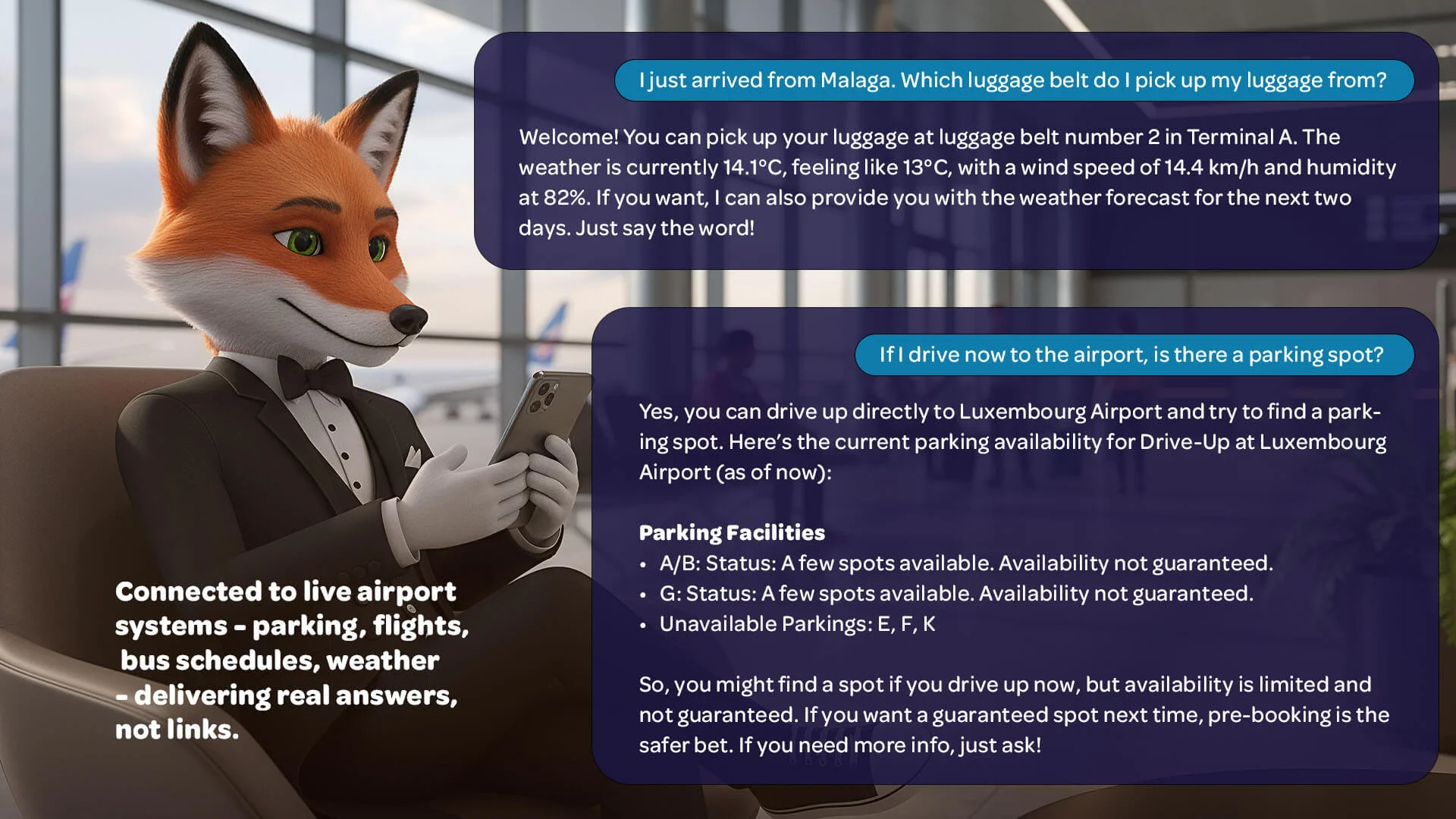 Proactive prompt to subscribe to flight updates