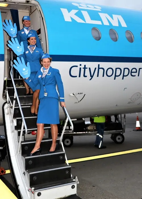 Farewell Fokker70 At Luxembourg Airport