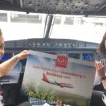 180426 Easyjet First Flight Bordeaux Lux Twitter