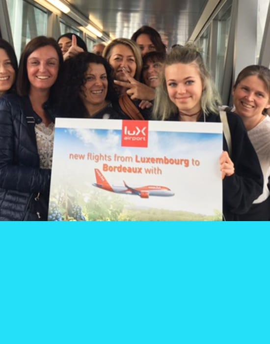 Luxembourg – Bordeaux Route Started With Easyjet