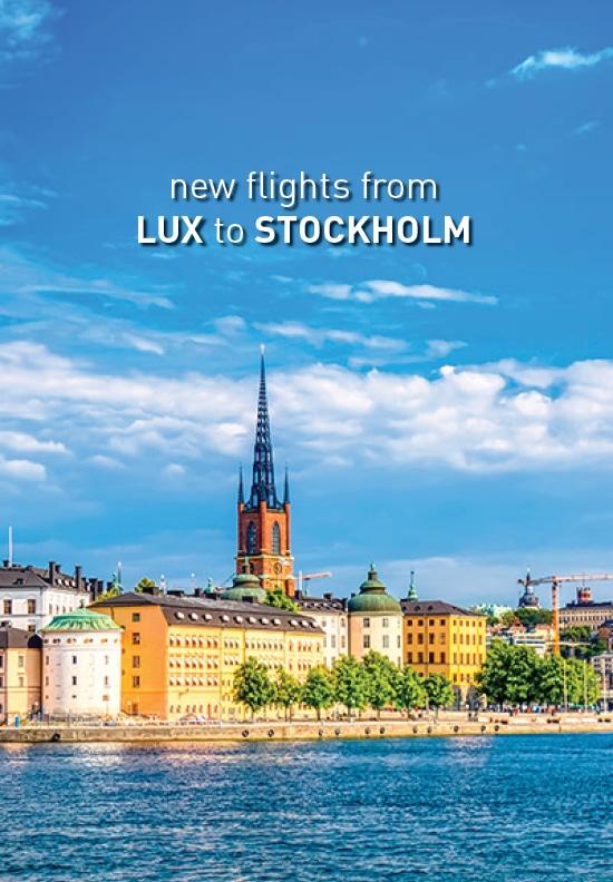 New Direct Connection Luxembourg – Stockholm With Sas As From November