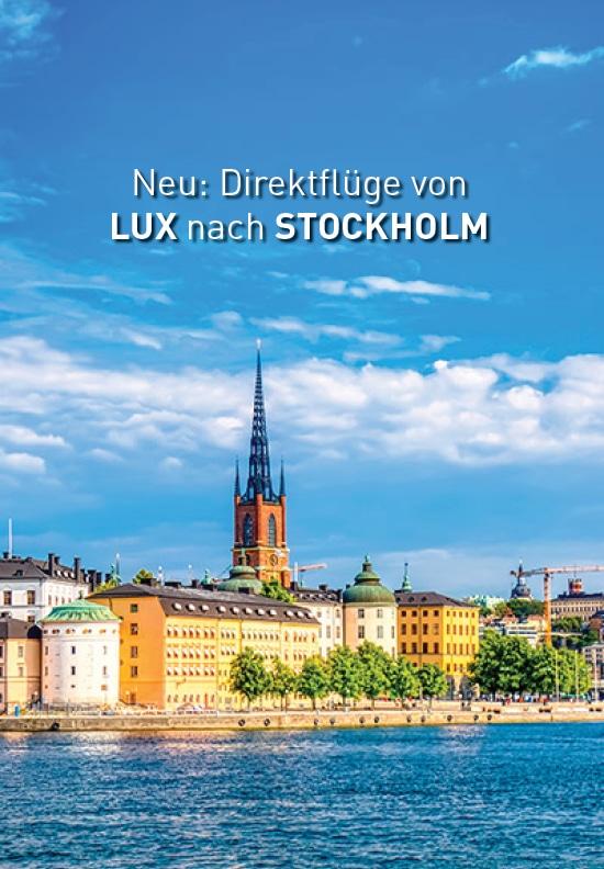 Ab November: Direktflüge Von Luxemburg Nach Stockholm Mit Der Airline Sas