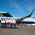 190903 First Flight Lux To Toulouse With Ryanair Crew 1