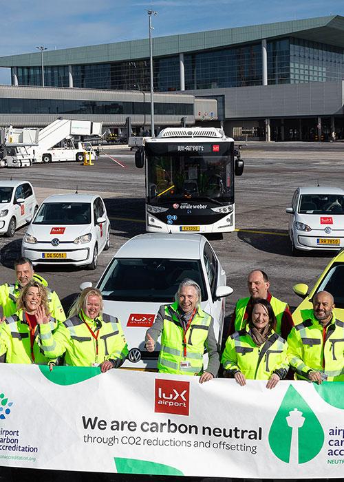 Lux-Airport Hat Die Stufe 3+ ‚Neutralität‘ Des Aci Airport Carbon Accreditation Programms Erhalten