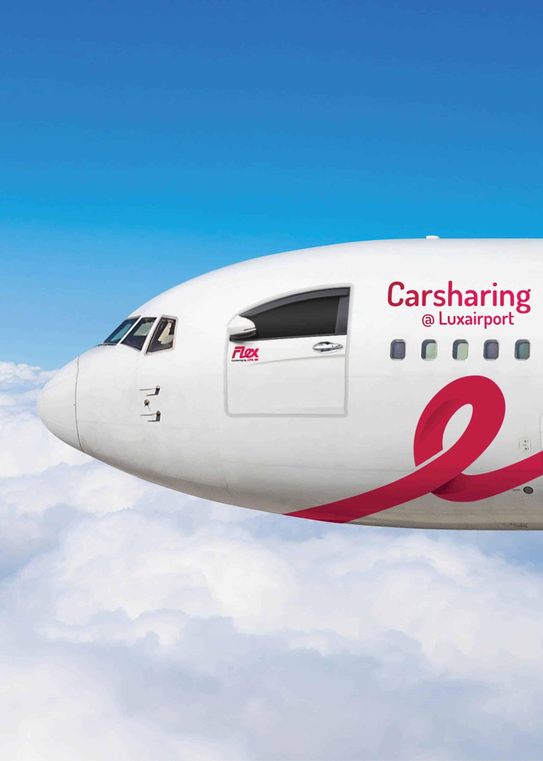 Flex Carsharing Auf Dem Lux-Airport Angekommen