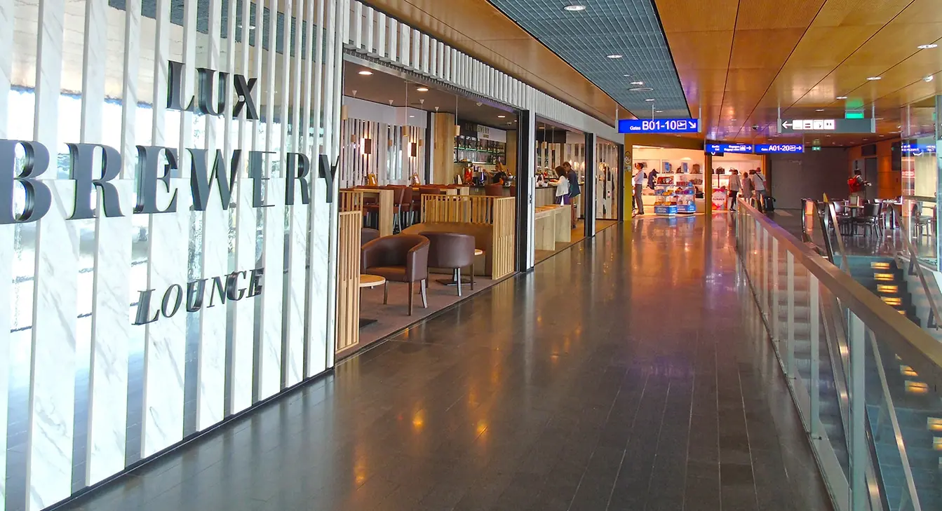 Lux Brewery Lounge At Luxembourg Airport Terminal B 2 Kl