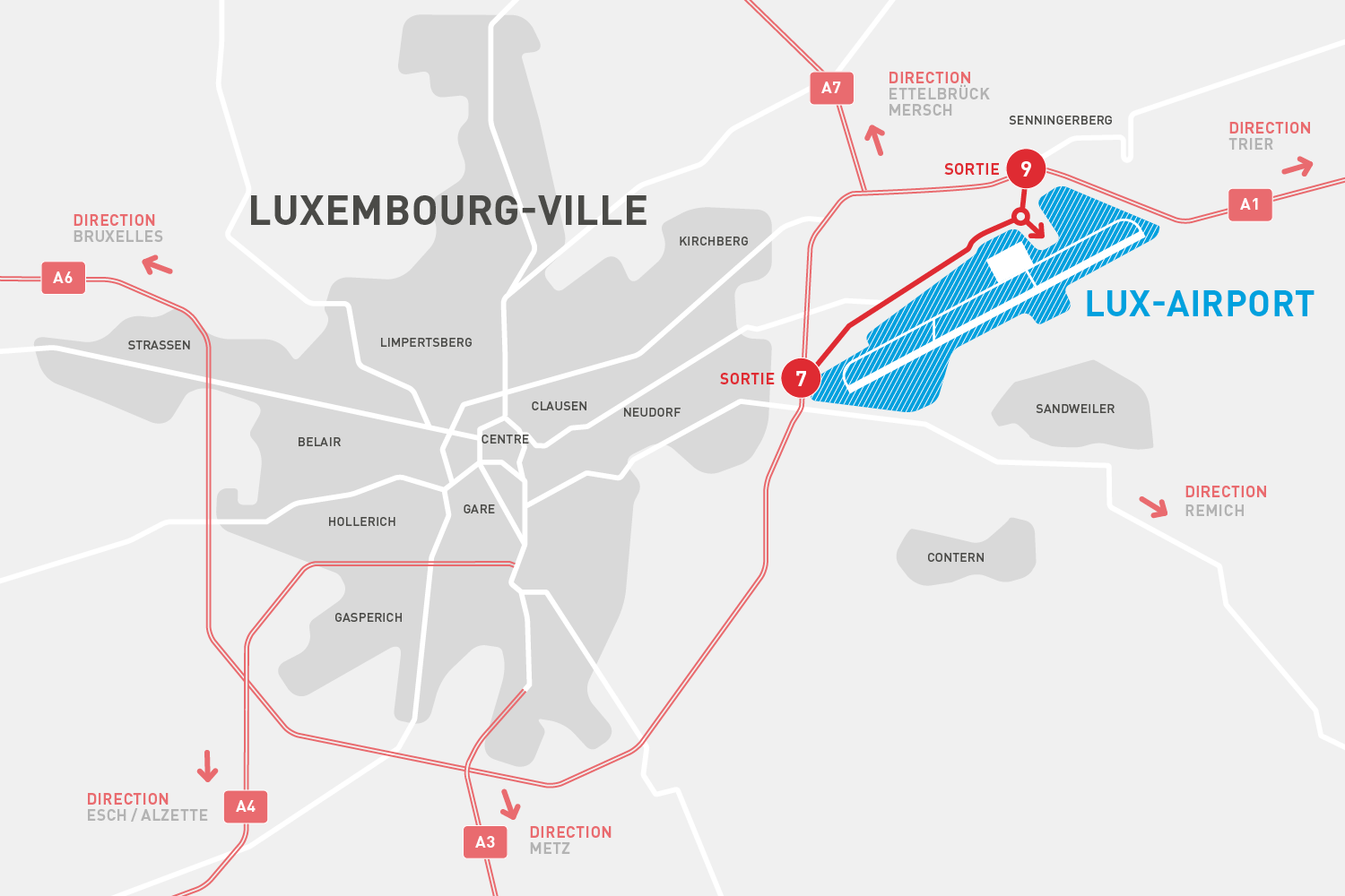 Parken Und Schlafen Am Flughafen Luxemburg www.lux-airport.lu