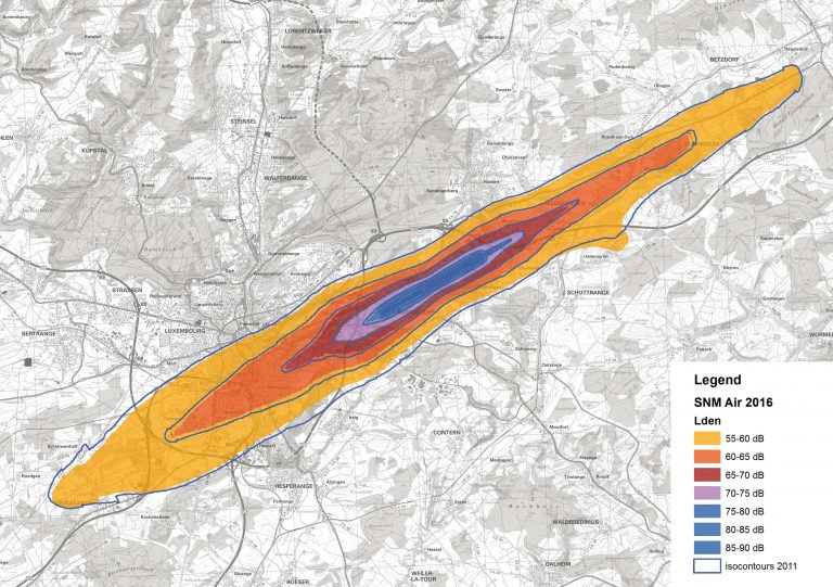 Carte De Bruit 2016–2011 | Jour