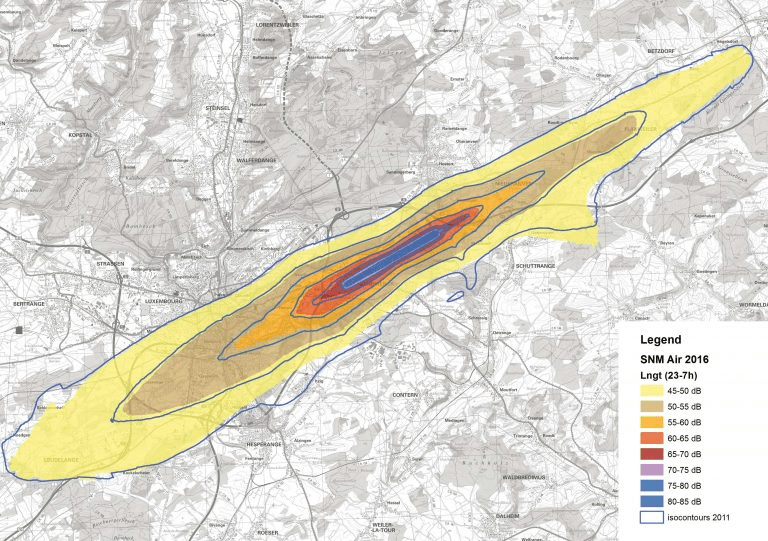 Carte De Bruit 2016–2011 | Nuit