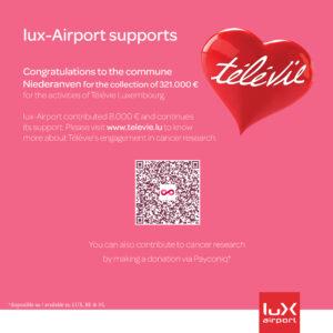 Lux-Airpoer Soutient Le Cancer