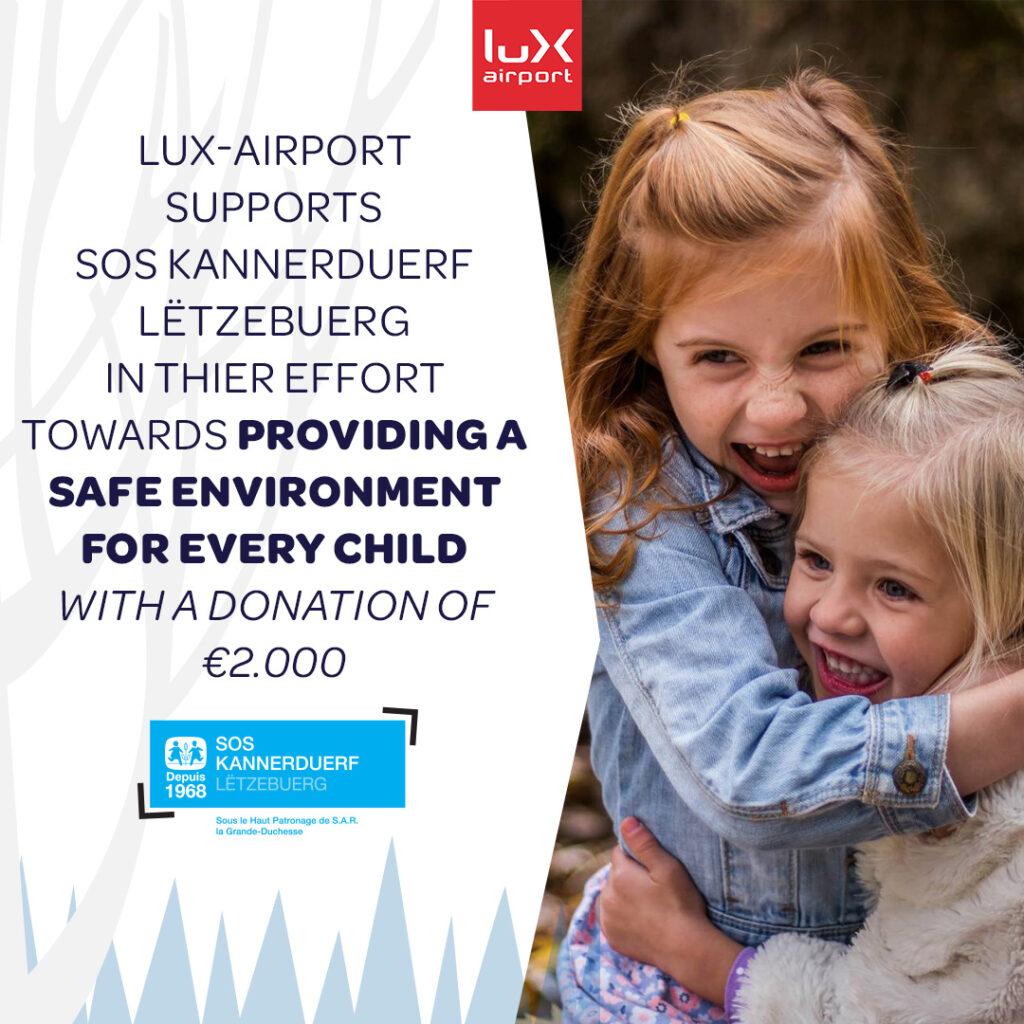 Lux=Airpost Supports Child Safe Environment