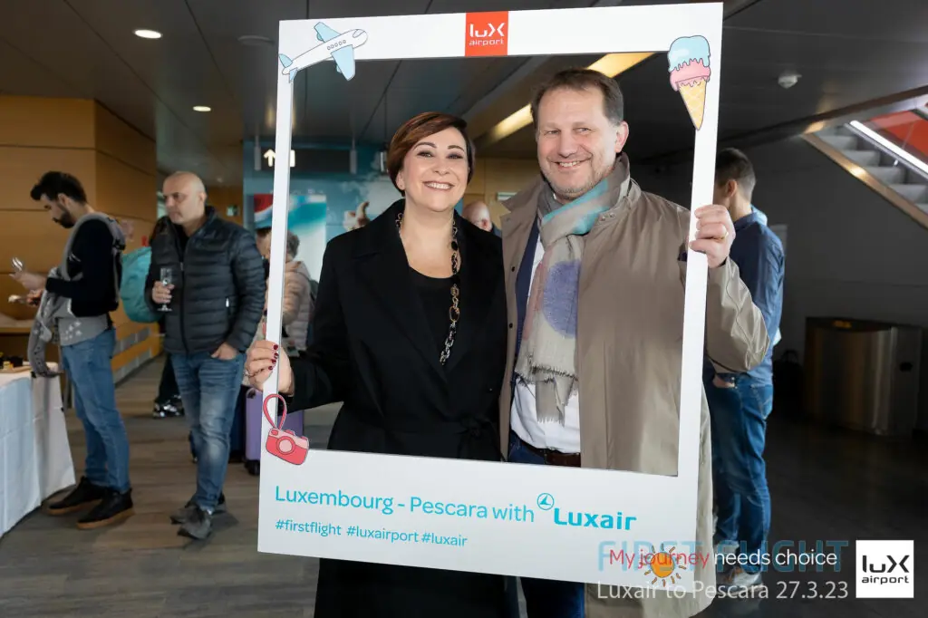 230327 First Flight Pescara Luxair 43