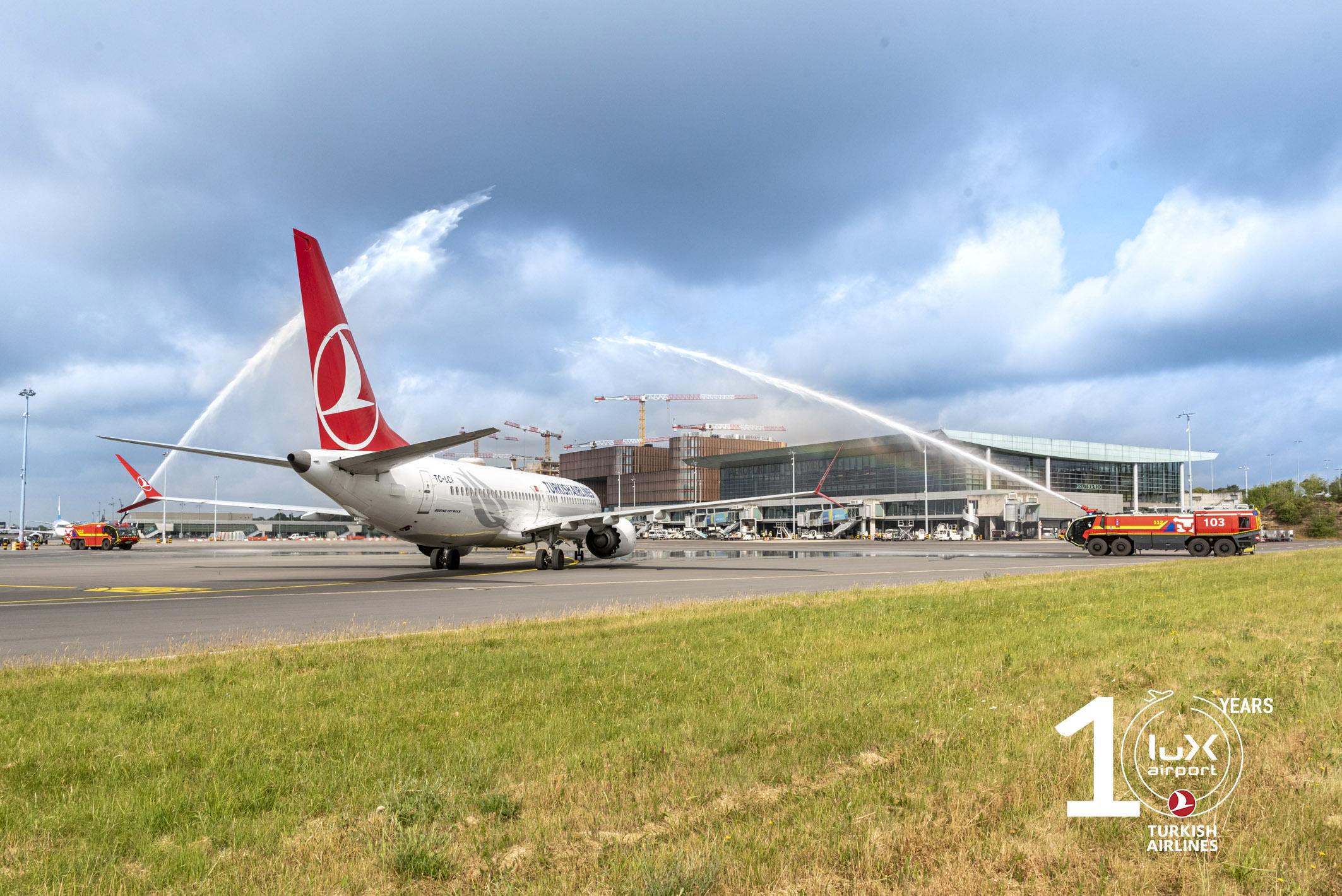 Lux-Airport Celebrates 10 Years With Turkish Airlines