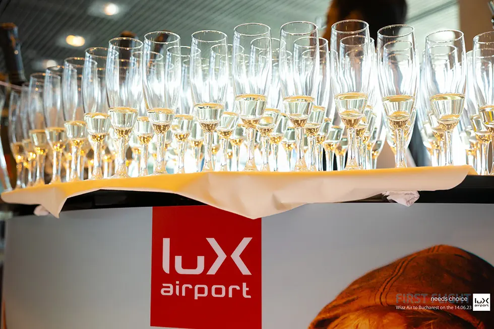 Welcome To Our First Flight Event With Wizz Air From Luxembourg
