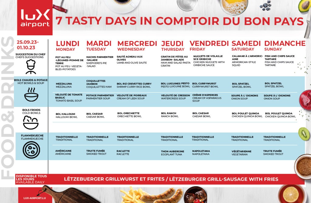 Ssp Comptoir 7 Tasty Days New Menu Sept 25