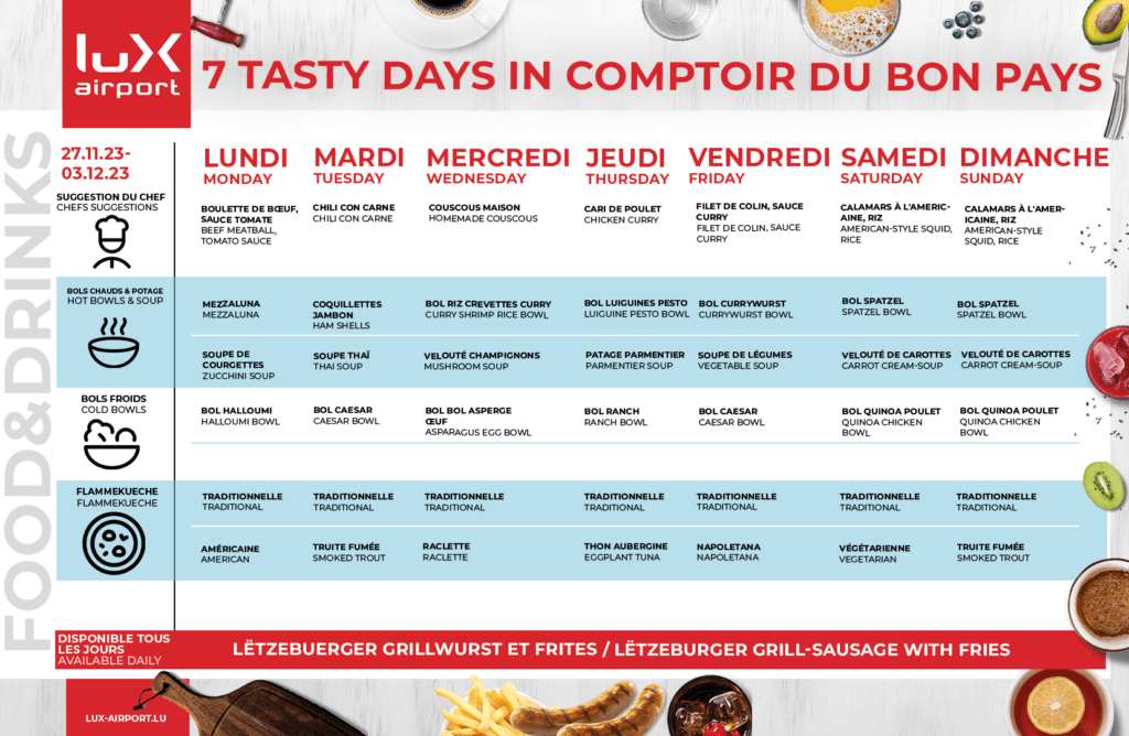 Ssp Comptoir 7 Tasty Days New Menu Nov 27 3