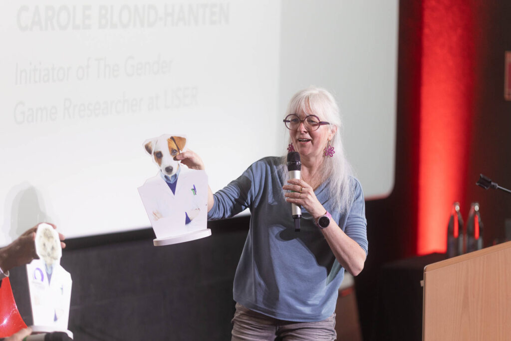 Carole Blond-Hanten, A Researcher From Liser, Presented Her Innovative “Gender Game